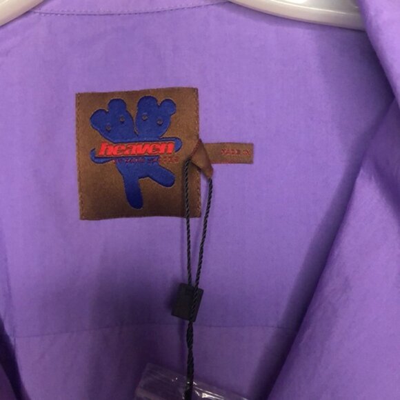 HEAVEN BY MARC JACOBS Men’s purple button down shirt. Size L. - Picture 5 of 15